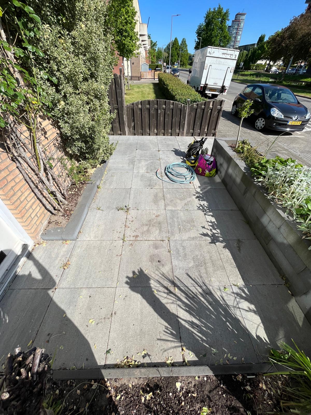 Terras transformatie - Voor